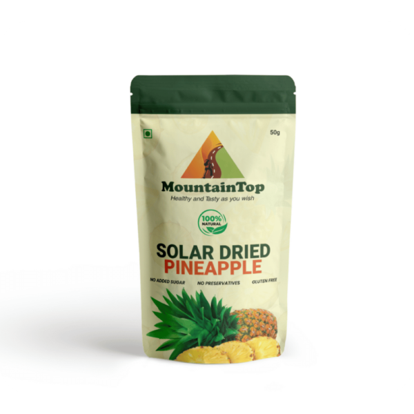 Solar Dried  Pineapple Pieces